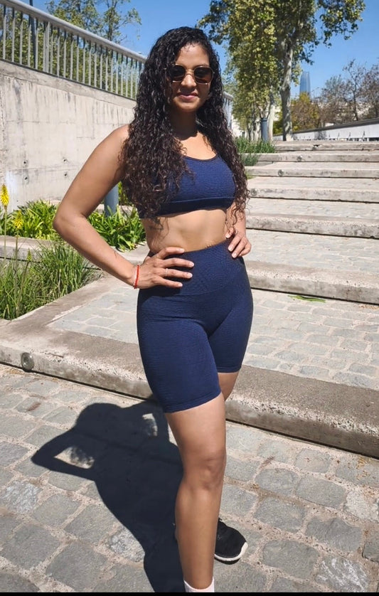 Conjunto Jacquard Short + Top